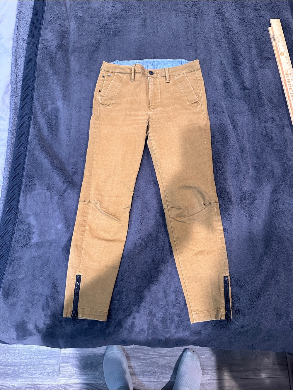 G-Star Raw Womens Bronson Biker Mid Skinny Jeans Size 25x32 Pre-Owned